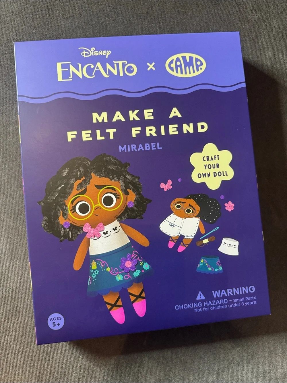Disney Encanto x CAMP Mirabel Make-A-Felt Friend Doll Kit NEW